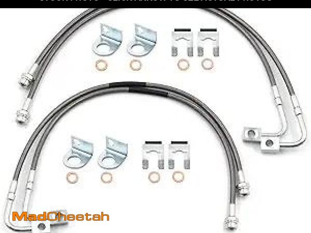 Lot 74-12128755 - MSCRP 89716 Stainless Brake Lines for Jeep Wrangler JK 2007-2018 - UNUSED