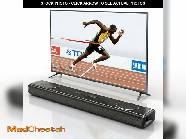 Lot 74-14323654 - Jierben 2.2ch 100W Sound Bar for smart TV ,home theater sound system TV Speakers with 3 EQ Modes, Bl...
