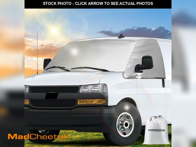 Lot 74-13568938 - Federedevo RV Windshield Cover for Chevy Express GMC Savana 1996-2026, Class C Motorhome Front Windo...