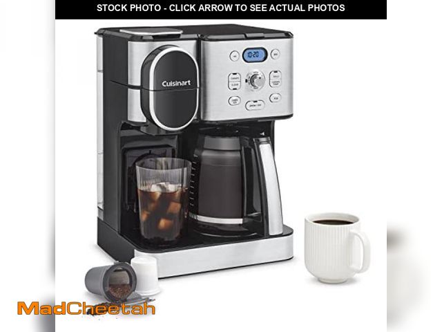 Lot 74-12423541 - Stainless Steel 12-Cup Coffee Center Combo Coffee Maker - USED