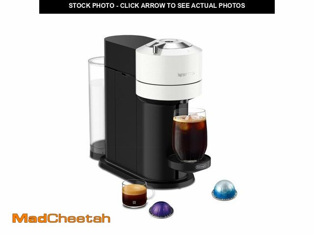Lot 74-13871821 - Nespresso Vertuo Next Coffee and Espresso Maker by De'Longhi, White - UNUSED