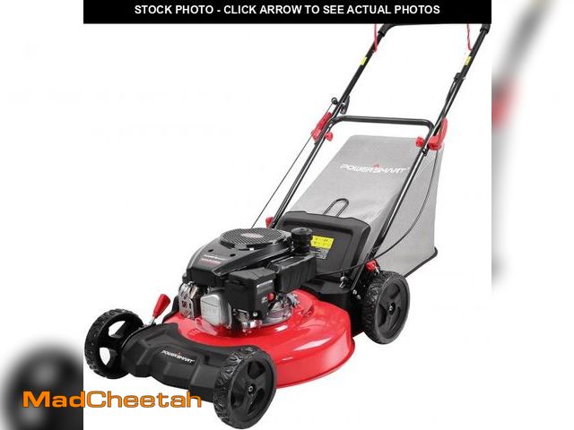 Lot 74-12402664 - PowerSmart 21  144cc Gas Push Lawn Mower   with 6-Position Height Adjustment  3-in-1 Cutting - UNUSE...
