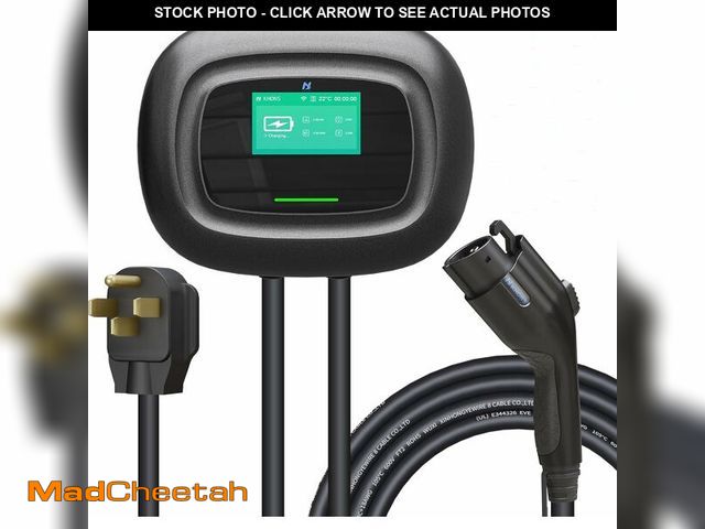Lot 74-14078821 - Youwoauto Level 2 EV Charger - 40 Amp 240V Electric Vehicle Charging Station for Home EV Charger Lev...