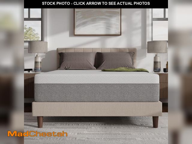 Lot 74-12162212 - Novilla 12 Inch King Mattress, Gel Memory Foam Mattress King Size in a Box with Comfort Foam for Pre...