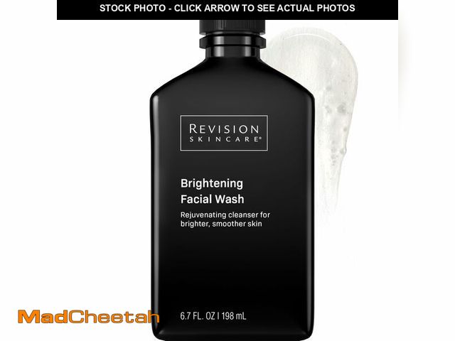 Lot 74-12607061 - Revision Skincare Brightening Facial Wash, Exfoliating Face Cleanser with Vitamin C and Vitamin E, 6...