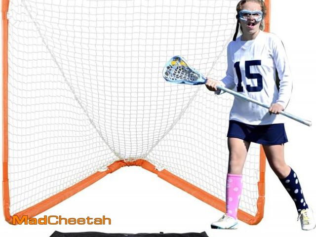 Lot 74-12096596 - VEVOR Lacrosse Goal, 4' x 4' Portable Lacrosse Net for Small Kids, Folding Lacrosse Goal with Carry ...