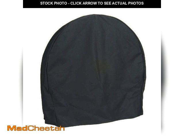 Lot 74-12659664 - Sunnydaze 24 in. Round Black Firewood Log Hoop Cover - UNUSED