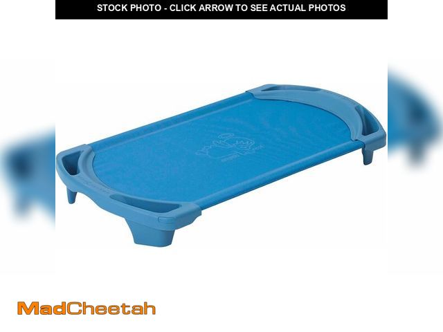 Lot 74-14348489 - Angeles SpaceLine Daycare Cots for Kids, Kids Toddler Stackable Sleeping Cot for Preschool and Class...