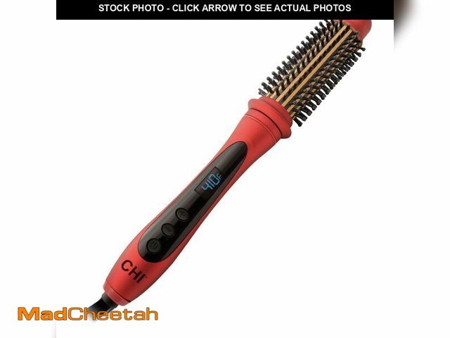 Lot 74-12601416 - CHI Tourmaline Ceramic Series Heated Round Brush, Reduces Frizz &amp; Adds Shine To Hair, Adjustable...