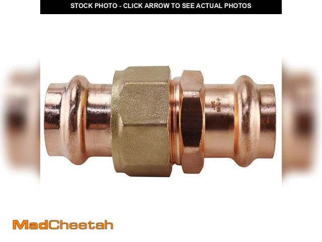 Lot 74-14363863 - PRESSFAST 3/4 in. x 3/4 in. Copper Press x Press Union - UNUSED