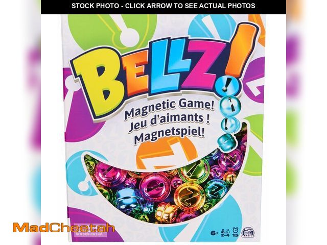 Lot 74-12978037 - Spin Master Games, Bellz!, The Quick to Pick-up Family Magnet Game with Magnetic Wand &amp; Bells, S...