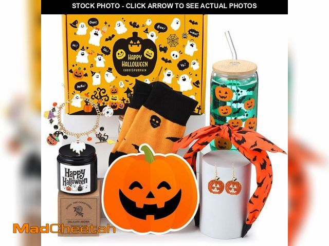 Lot 74-12699779 - Daifunli Halloween Basket Stuffers for Women Teen Girls 8 Pcs Cute Halloween Boo Gift Set for Adult ...