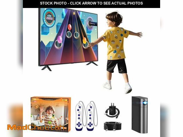 Lot 74-13454225 - MetFut AR Motion Gaming Console for Kids &amp; Families - Plug &amp; Play Video Game System for Indo...