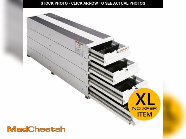 Lot 74-13577534 - Weather Guard 328-3 Itemizer Drawer Unit White - USED