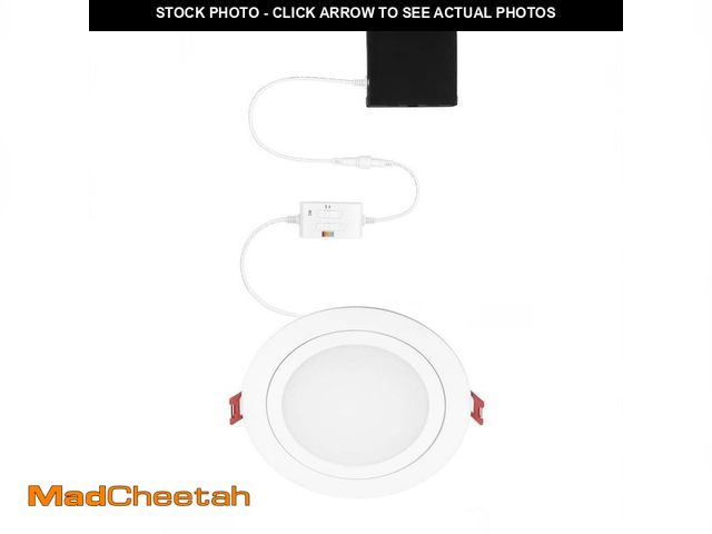 Lot 74-12681674 - Commercial Electric Elite Series 6 in. LED DuoBright, 3-Level Lumen Select, Ultra Directional Canles...