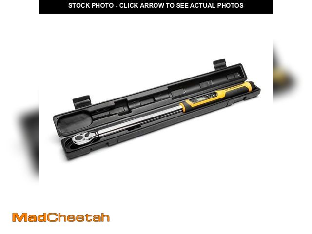 Lot 74-12594351 - GEARWRENCH 1/2 in. Drive 25-250 ft./lbs. Electronic Torque Wrench - UNUSED