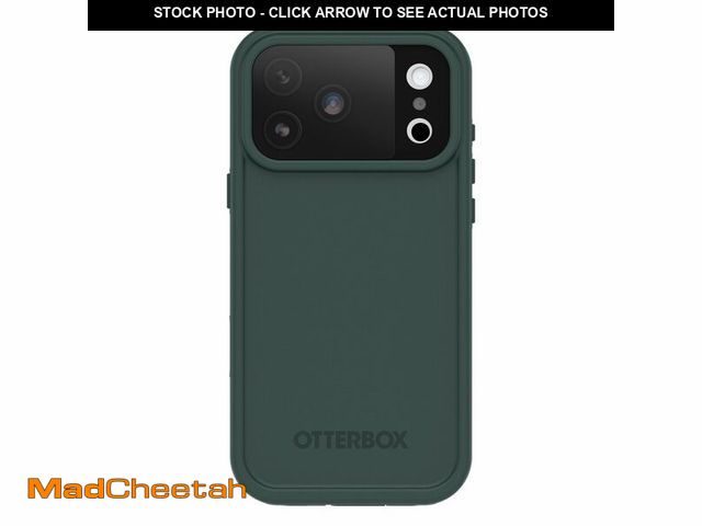 Lot 74-14383737 - OtterBox iPhone 17 Pro Max FRÃâ Series Waterproof Case - Submerge Green - Waterproof iPhone Case ...