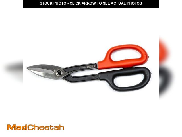 Lot 74-14597502 - Crescent Wiss 10 in. Offset-Cut Drop Forged Tinner Snips WDF10O - UNUSED