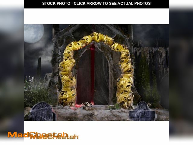 Lot 74-12835259 - Home Accents Holiday 7 ft LED Twisted Souls Archway - UNUSED