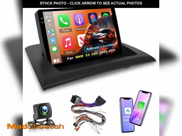 Lot 74-14055980 - 4+128G Car Stereo for BMW X3 E83 2004 2005-2012 - Wireless Carplay &amp; Android Auto - 9 Inch Andro...
