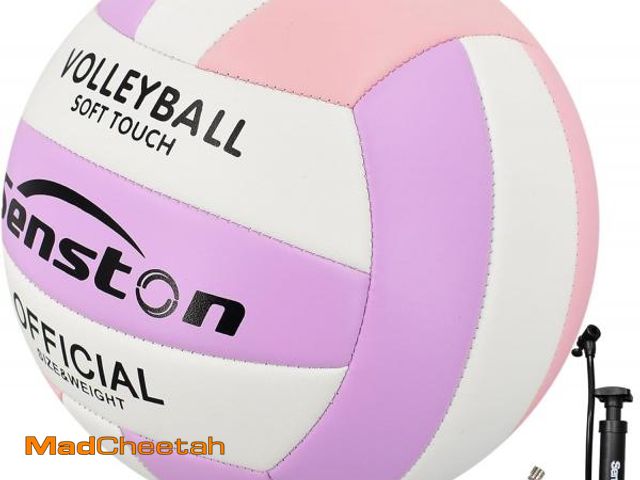 Lot 74-12331496 - Senston Volleyball Official Size 5 - Waterproof Indoor/Outdoor Soft Volleyball for Beach Play, Game,...