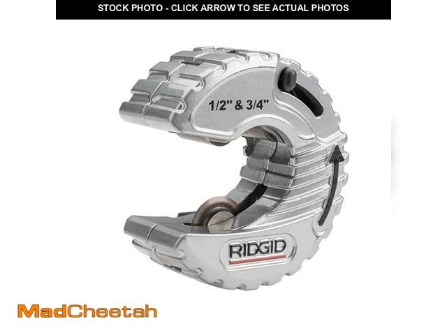 Lot 74-14371003 - RIDGID 1/2 in. to 3/4 in. C34 "C" Style Close Quarters Quick Change Copper Pipe &amp; Tubing Cutter ...
