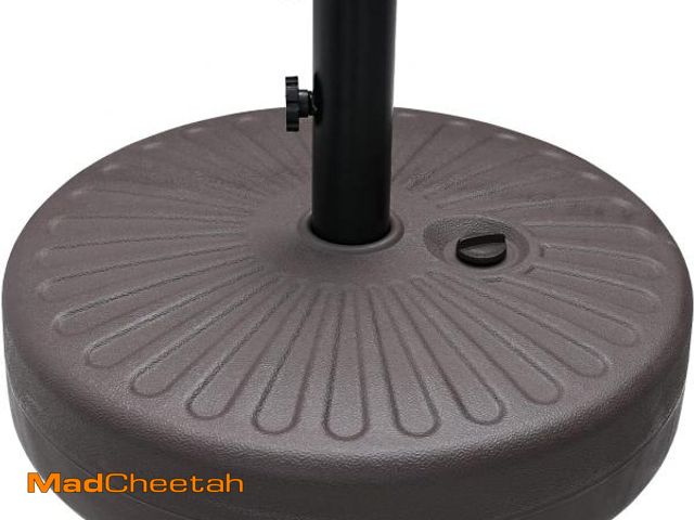 Lot 74-12137420 - ABCCANOPY Patio Umbrella Base, 48.5lbs Capacity Fillable Market Patio Outdoor Heavy Duty Umbrella St...