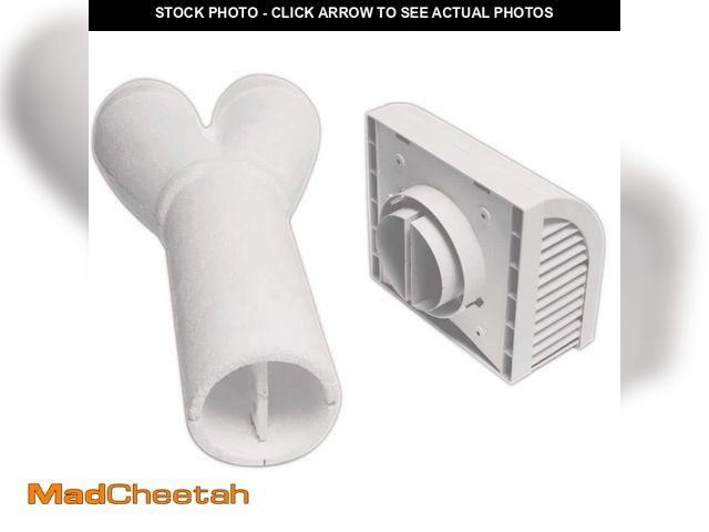Lot 74-14589755 - Panasonic Exterior Wall Cap Accessory, Designed for WhisperComfort Model #FV-06VE1 ERV Exhaust and S...