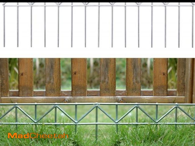 Lot 74-12153883 - (ONE IS BENT) GRELWT 5 Pack 32" L x 10" H Animal Barrier Fence, No Dig Fence Patented Product, 5.5mm...