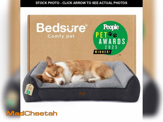 Lot 74-14368983 - U By Bedsure SupportMax Orthopedic Dog Bed - Medium Size, Extra Thick Support, Waterproof Washable C...