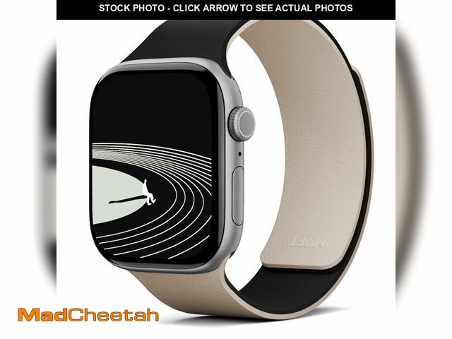 Lot 74-12714975 - MOFT Snap Duo Watch Bands Compatible with Apple Watch,Quick Magnetic Wear,Duo-Color&amp;Soft Silicon...