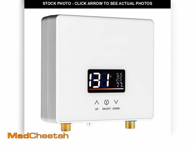 Lot 74-12706303 - Tankless Water Heater Electric 110V, 6000W - USED