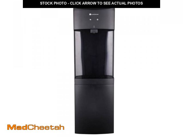 Lot 74-12528301 - Glacier Bay Matte Black Top Load Water Dispenser - UNUSED