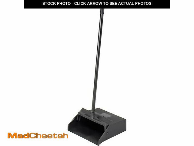 Lot 74-12759967 - Carlisle FoodService Products Duo-Pan Upright Dust Pan with Serrated Yoke for Home, Restaurants, Kit...