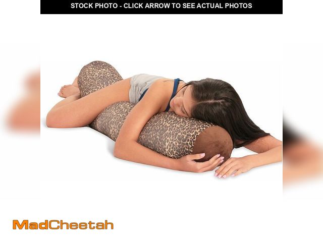 Lot 74-13733653 - Deluxe Comfort Microbead Body Pillow (47" x 7") - Mooshi Squishy Soft - Prenatal Pregnancy Pillow - ...