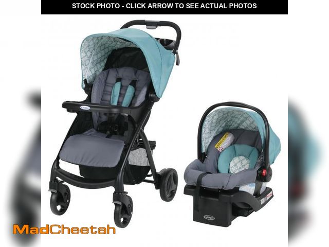Lot 74-12233554 - Graco Verb Travel System | Includes Verb Stroller and SnugRide 30 Infant Car Seat, Merrick | Strolle...