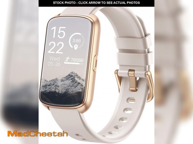Lot 74-12114567 - Fitness Tracker, Smart Watch for Women Men with 24/7 Heart Rate/Blood Pressure/Blood Oxygen Monitor,...