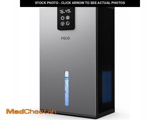 Lot 74-13623781 - Dehumidifier, Dehumidifiers for Home, 98 OZ Water Tank, (1000 sq.ft) Quiet Dehumidifier for Basement...