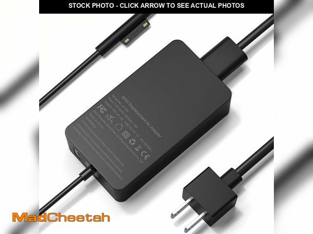 Lot 74-14272823 - Surface Pro Laptop Charger 65W Power Adapter for Microsoft Surface Pro 3/4/5/6/7/8/9/X, Windows Surf...