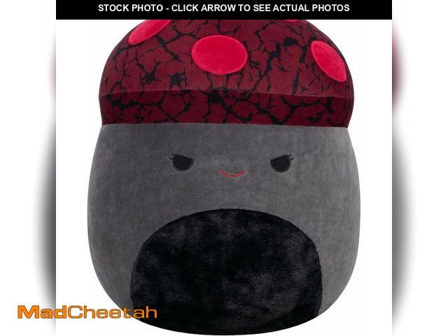 Lot 74-14349033 - Squishmallows Original 20in Gert The Maroon and Black Mushroom - Official Jazwares Plush (Jumbo) - U...
