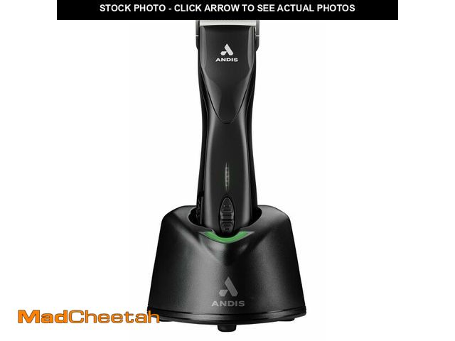 Lot 74-13540068 - Andis 79170 Pulse Zr II 5-Speed Detachable Blade Clipper, Cordless Animal/Dog Grooming, Removable Li...