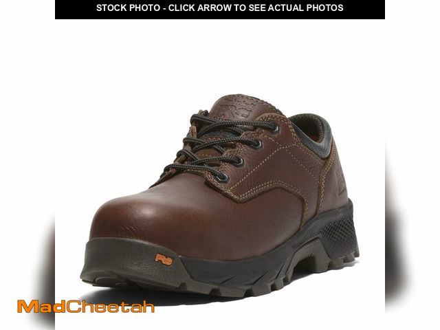Lot 74-12717877 - Timberland PRO Men's Titan EV Oxford Composite Safety Toe Industrial Casual Work Shoe, Teak Trailbla...