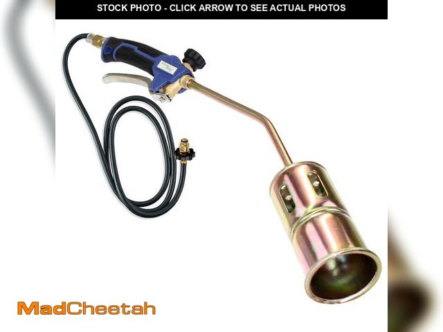 Lot 74-14560530 - Flame King 320,000 BTU Propane Torch Steel Nozzle with Turbo Blast Trigger and Flow Valve YSN320K - ...