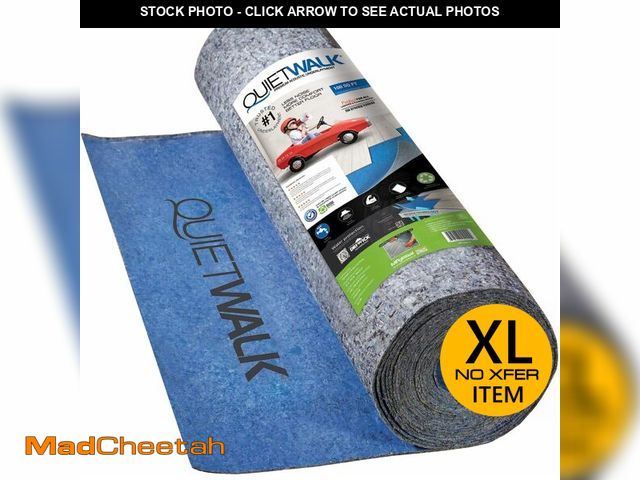 Lot 74-14614765 - QuietWalk Underlayment 360 sq ft Ã¢â¬â 3 mm Thick Ã¢â¬â for Laminate &amp; Hardwood Floors Ã¢â...