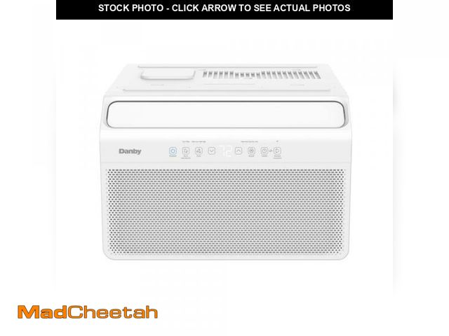 Lot 74-12145698 - Danby 8,000 BTU 115V Window Air Conditioner Cools 350 Sq. Ft. with ENERGY STAR and Remote in White -...