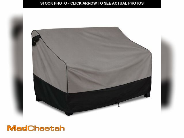 Lot 74-14380551 - FORSPARK Waterproof Patio Sofa Cover, Heavy-Duty 3-Seater Outdoor Couch Cover, Universal Fit for Lar...