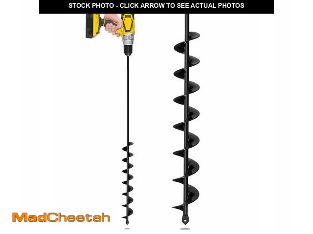 Lot 74-14064802 - SORANGEUN 2Ã¢â¬Âx32Ã¢â¬Å Auger Drill Bit for Planting, Heavy-Duty Planting Auger for Bulbs, Post...