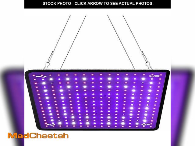 Lot 74-12708696 - 600W Full Spectrum LED Grow Light for Indoor Plants-UV, Grow Lamp for Seed Starting, Seedlings Veget...
