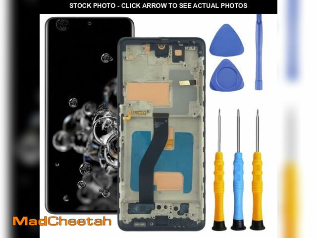 Lot 74-13577017 - ZTOOYO for Samsung Galaxy S20 Ultra 5G Screen Replacement for Samsung S20 Ultra Screen Replacement W...