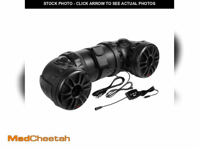 Lot 74-12578681 - BOSS Audio ATV85B ATV/UTV 8-Inch 700W Weatherproof Speaker Audio Sound System - UNUSED